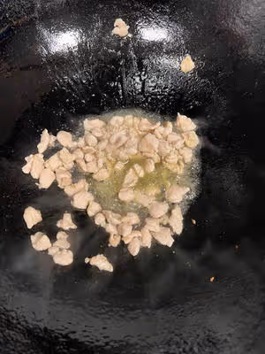 鹿茸菇炒肉