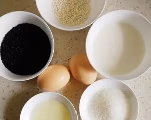 零難度 健康美味的黑米糕（簡單好做）
