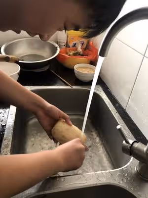 中秋美食—藕餅