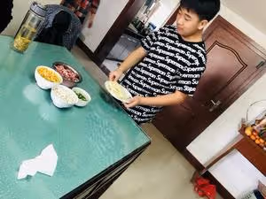 中秋美食—藕餅