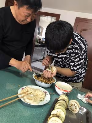 中秋美食—藕餅