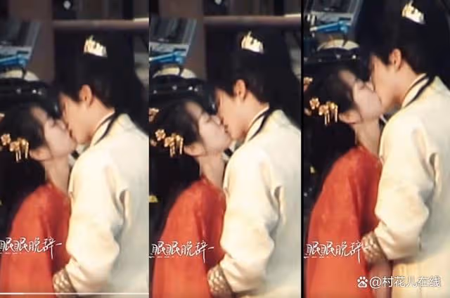 田曦薇新劇與王鶴棣熱戀,兩人吻戲曝光