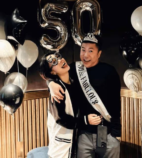 TVB前女星黃心穎曬照慶結婚1周年!50歲老公真情告白:我愛你