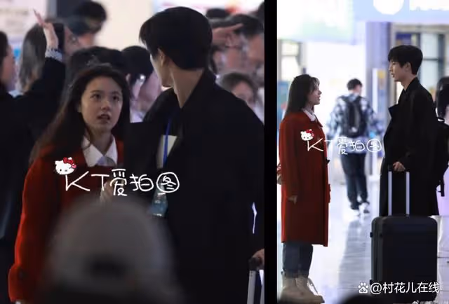 張凌赫新劇熱戀趙今麥，他戲外靠她肩膀休息曖昧破表