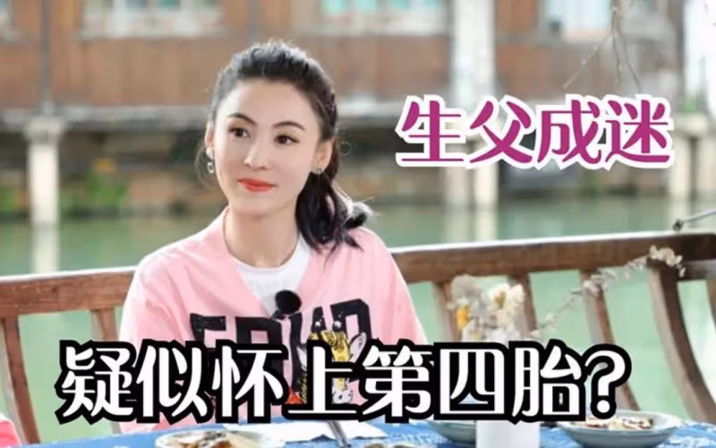 張柏芝4胎DNA遭泄露？生父身份驚人，直言謝霆鋒是她的生子「工具」