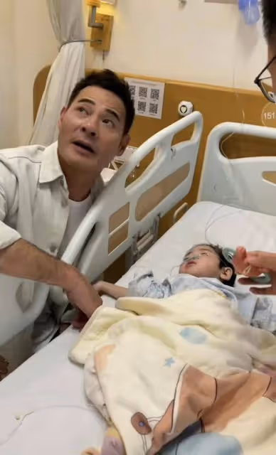 TVB實力男星內地探望病童，一行為獲讚賞，與妻子至今丁克