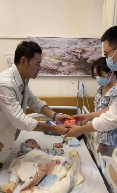 TVB實力男星內地探望病童，一行為獲讚賞，與妻子至今丁克