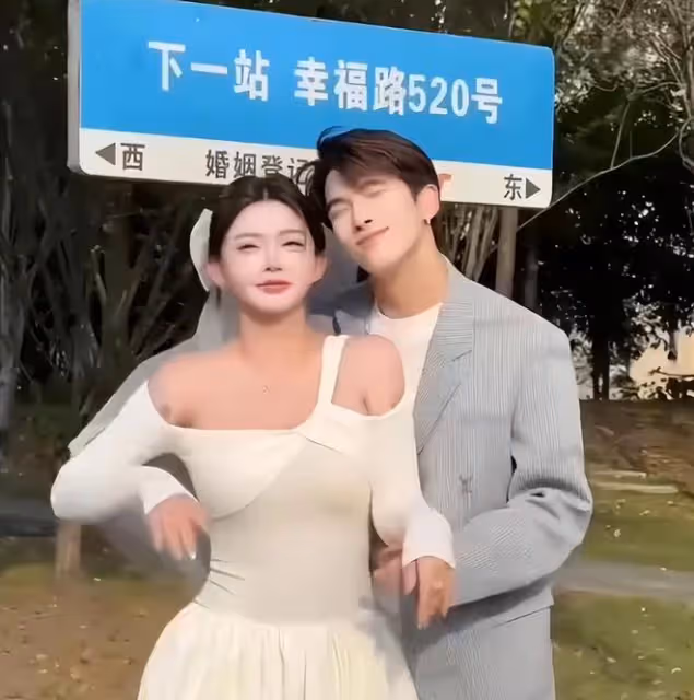 韓安冉曬七本結婚離婚證,和宋浩然領證畫面公開,夫妻好甜蜜