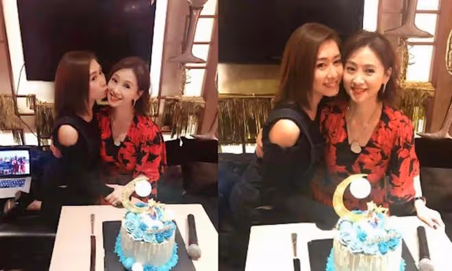 前TVB女星為視後新劇開播打氣,兩人相識21年姐妹情深私下親密互動