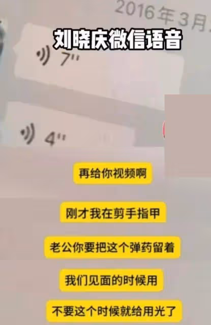 劉曉慶出軌小20歲男友,語音聲音很嗲,讓情人把彈藥留著給自己用