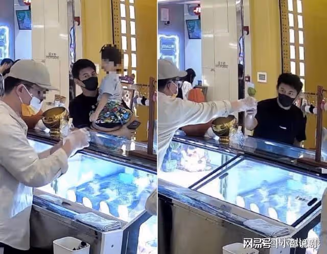 劉詩詩與吳奇隆離婚傳不停,他帶兒子買冰淇淋1暖心舉動店家贊爆