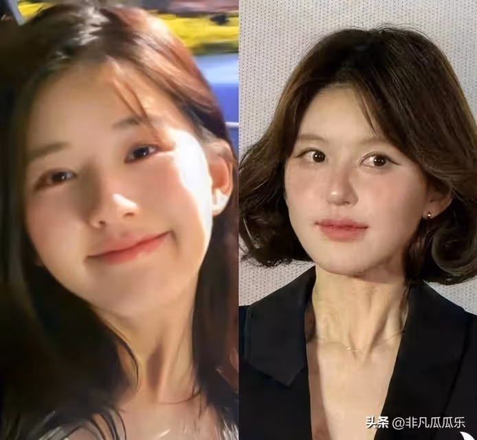 同款短髮，37歲的趙麗穎撞上了26歲的趙露思，沒對比就沒傷害！