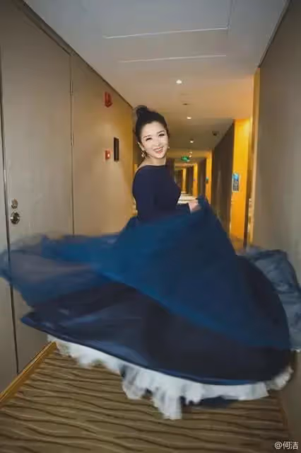 何潔現在的美，除了瘦身成功，她還有哪些讓她美的行為？