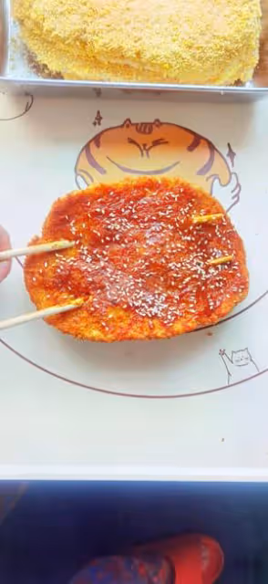 炸面排～夜市超火的小吃