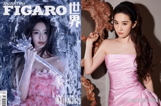 白鹿2年換14套高訂登雜誌,打破劉亦菲紀錄,開名車逛商場登熱搜