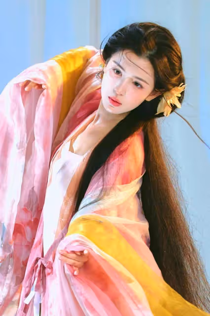 佟麗婭PK哈尼克孜,同穿漢服一個妖艷,一個魅惑眾生,新疆人穿漢服就服她倆!