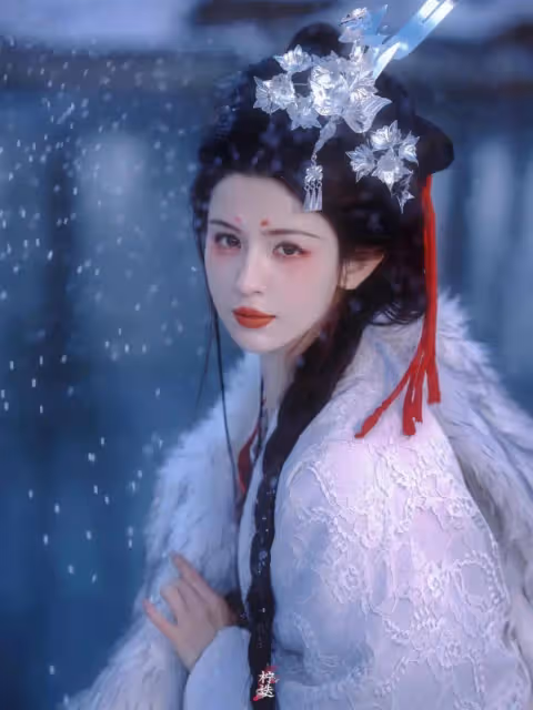 佟麗婭PK哈尼克孜,同穿漢服一個妖艷,一個魅惑眾生,新疆人穿漢服就服她倆!