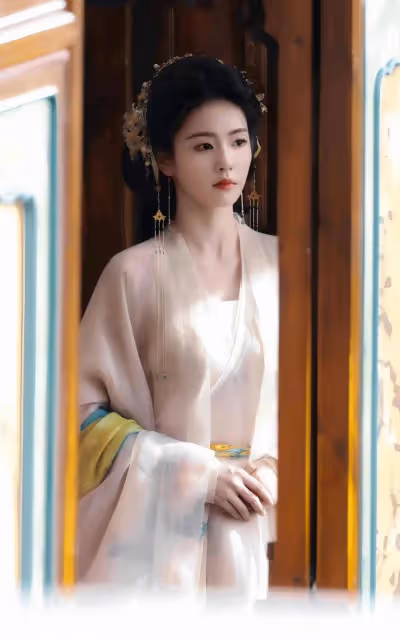 鞠婧禕、白鹿穿漢服！備受寵愛二小姐和端莊優雅大小姐，愛豆和演員清晰明了！