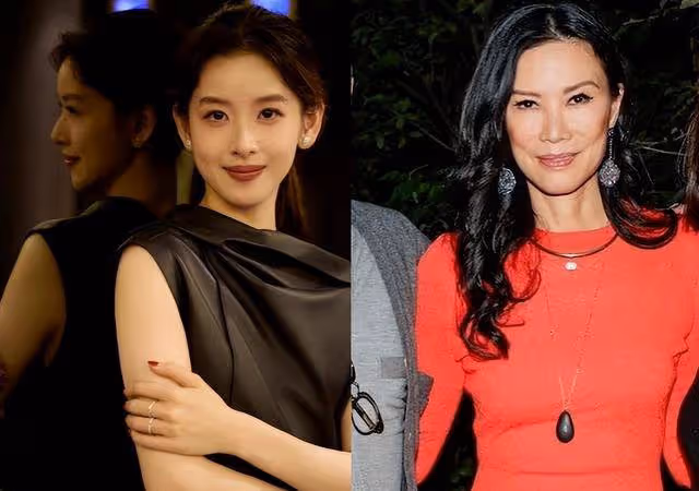 31歲章澤天面相變了，撞臉劉亦菲媽媽，穿衣社交越來越「鄧文迪」