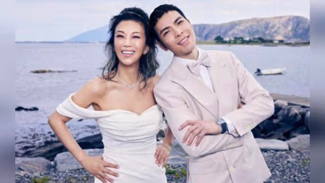蕭敬騰林有慧婚禮捐禮金,善舉引熱議,真愛與作秀?
