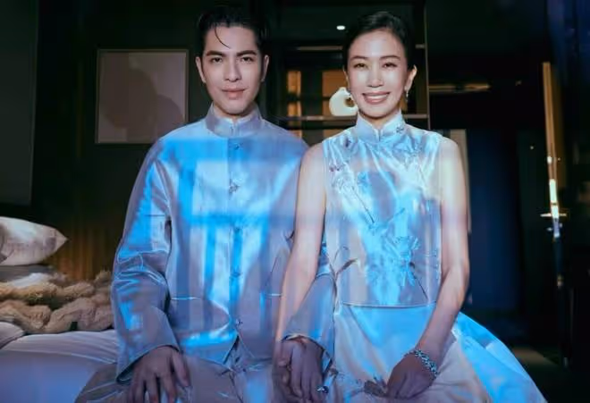 蕭敬騰林有慧婚禮捐禮金,善舉引熱議,真愛與作秀?