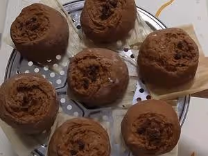 紅糖開花饅頭○包子饅頭系列