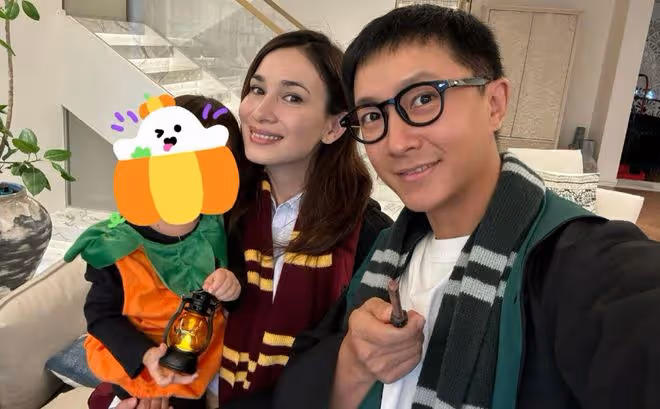 盧靖姍韓庚高調秀恩愛,網友齊贊模範夫妻,愛情結晶更顯幸福