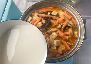 10分鐘就能搞定的低脂酸辣湯❗好喝又開胃