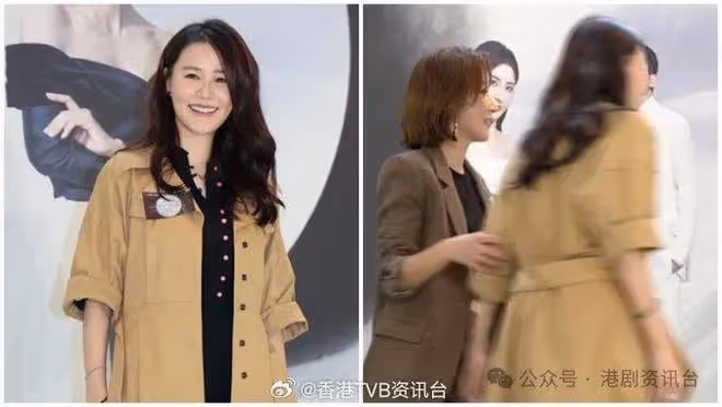 黃翠如落台按著腰背要人扶繼續否認懷孕但公司未有安排工作