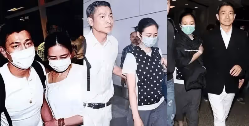 劉德華老婆朱麗倩現身,58歲臃腫顯老態,夫唱婦隨陪老公開演唱會
