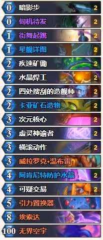 《爐石傳說》深暗領域版本盜賊卡組推薦