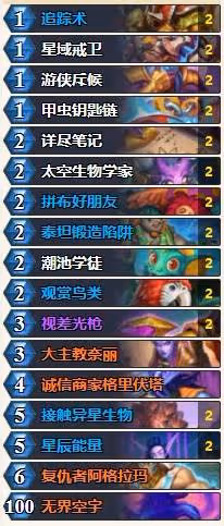 《爐石傳說》深暗領域版本獵人卡組推薦