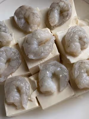 蒸出來的美味 不炒不煎 孩子長高家常菜譜 蝦仁🍤豆腐燉蛋 營養又美味