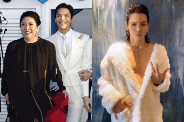 向佐「穿女裝走紅毯走光」! 前後開深V:臨時跟我媽借衣服