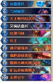《爐石傳說》深暗領域宇宙彩DK卡組分享
