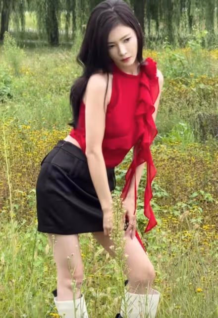 杜淳老婆暴瘦不足80斤,穿短裙瘦成「閃電」,長腿細得像麻杆