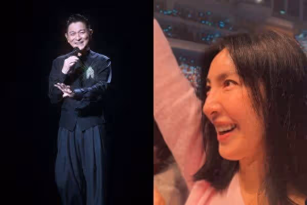 楊謹華曬19歲舊照「牽手劉德華」 網一看激動:最美女主角!