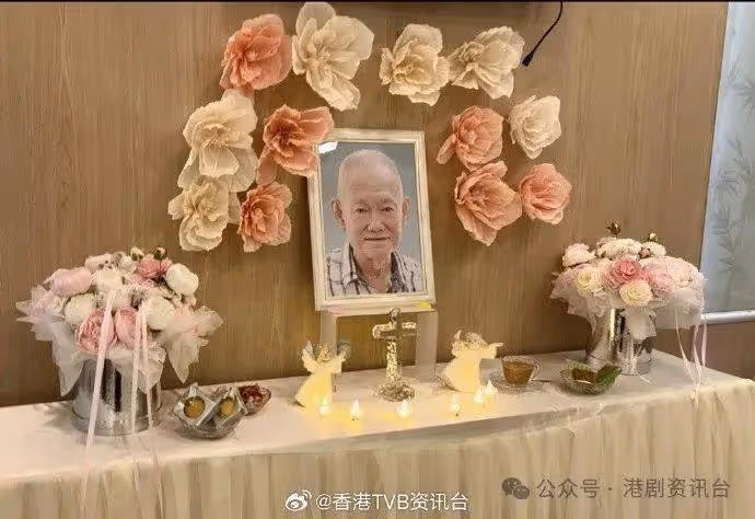 前TVB女星另一半曝光?神秘男現身安息禮送別陳爸爸
