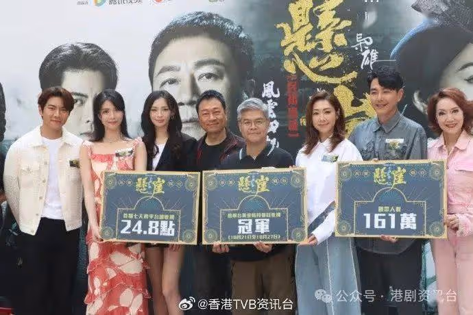 黎耀祥孖胡定欣對收視感滿意!陳曉華一提朱仔即落閘