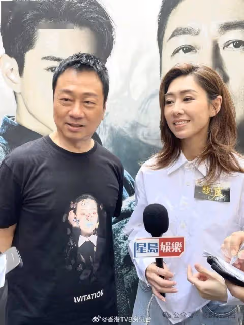 黎耀祥孖胡定欣對收視感滿意!陳曉華一提朱仔即落閘