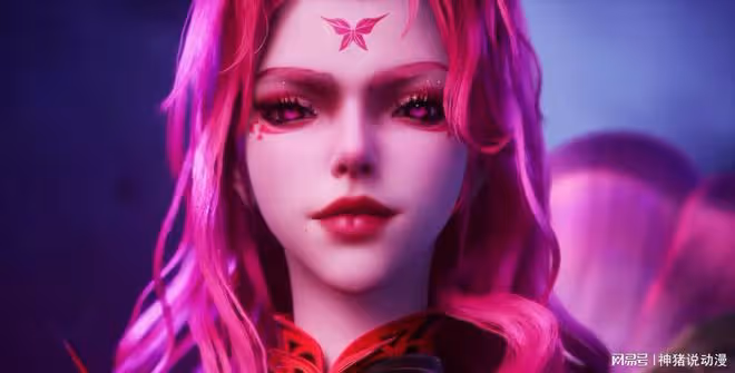 情魔神降臨驅魔關,居高臨下氣勢拉滿,露肚裝配玉腿好絕