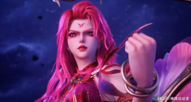 情魔神降臨驅魔關,居高臨下氣勢拉滿,露肚裝配玉腿好絕