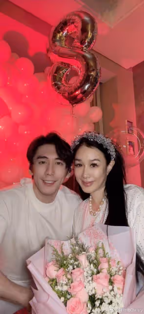 鍾麗緹慶與張倫碩結婚八周年,夫妻未育兒女,無懼12歲年齡差超甜