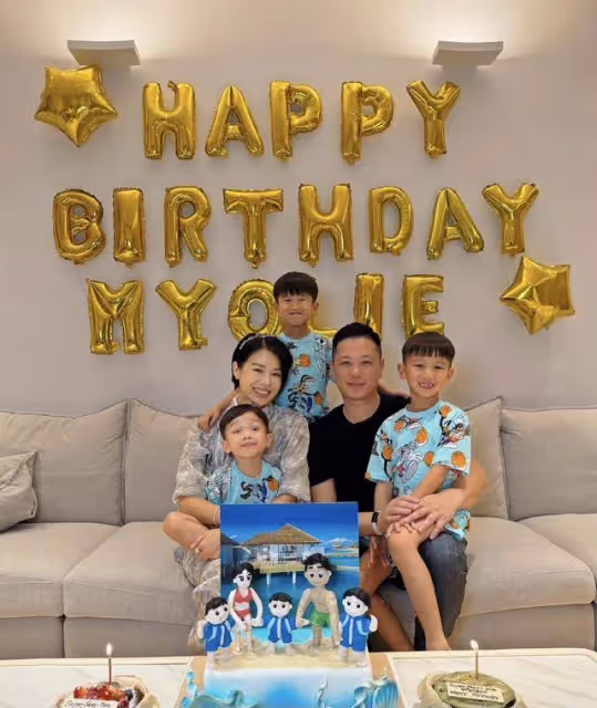 TVB視後胡杏兒獲家人慶生!生日蛋糕太有愛,姐妹團登門送祝福