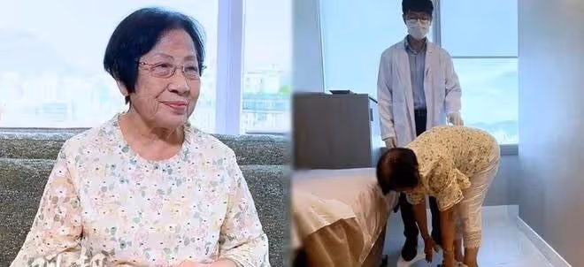 TVB《愛回家》陳師奶受腰膝舊患困擾多年,入行前曾是訓導老師,曾教羅家英