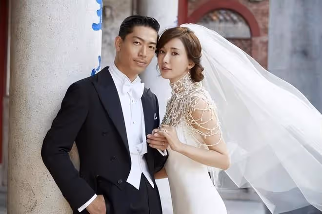 林志玲結婚5年,AKIRA重返婚禮舉辦地,感謝妻子林志玲的付出