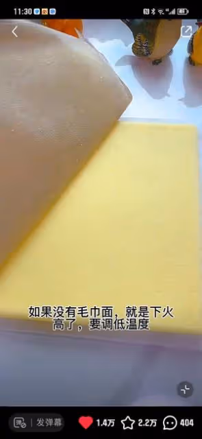 原味基礎蛋糕卷