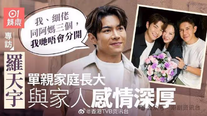 羅天宇被阿媽逼入行!頂硬上選港男:永遠都覺得她係為我好