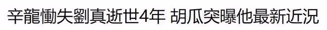 劉真家人透露：辛龍即將復出，胡瓜邀請辛龍參加鑽石舞台之夜