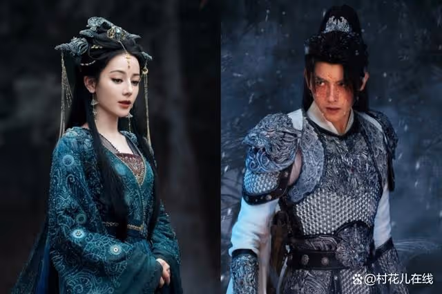 迪麗熱巴新劇與陳飛宇大婚造型曝光，她演少女鬼王演技噴發獲好評